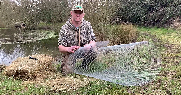 Making And Positioning A Duck Nesting Tube.