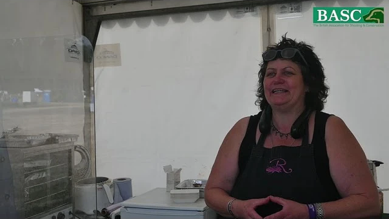 Young Shots Journalist, Louis Sykes. Cooking And The Game Fair