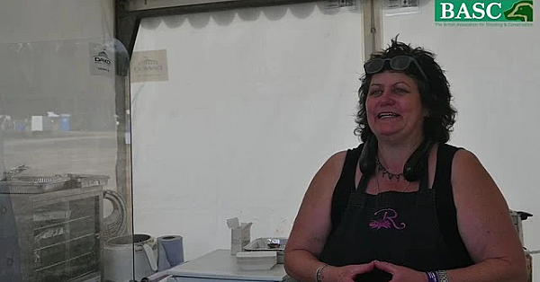 Young Shots Journalist, Louis Sykes. Cooking And The Game Fair