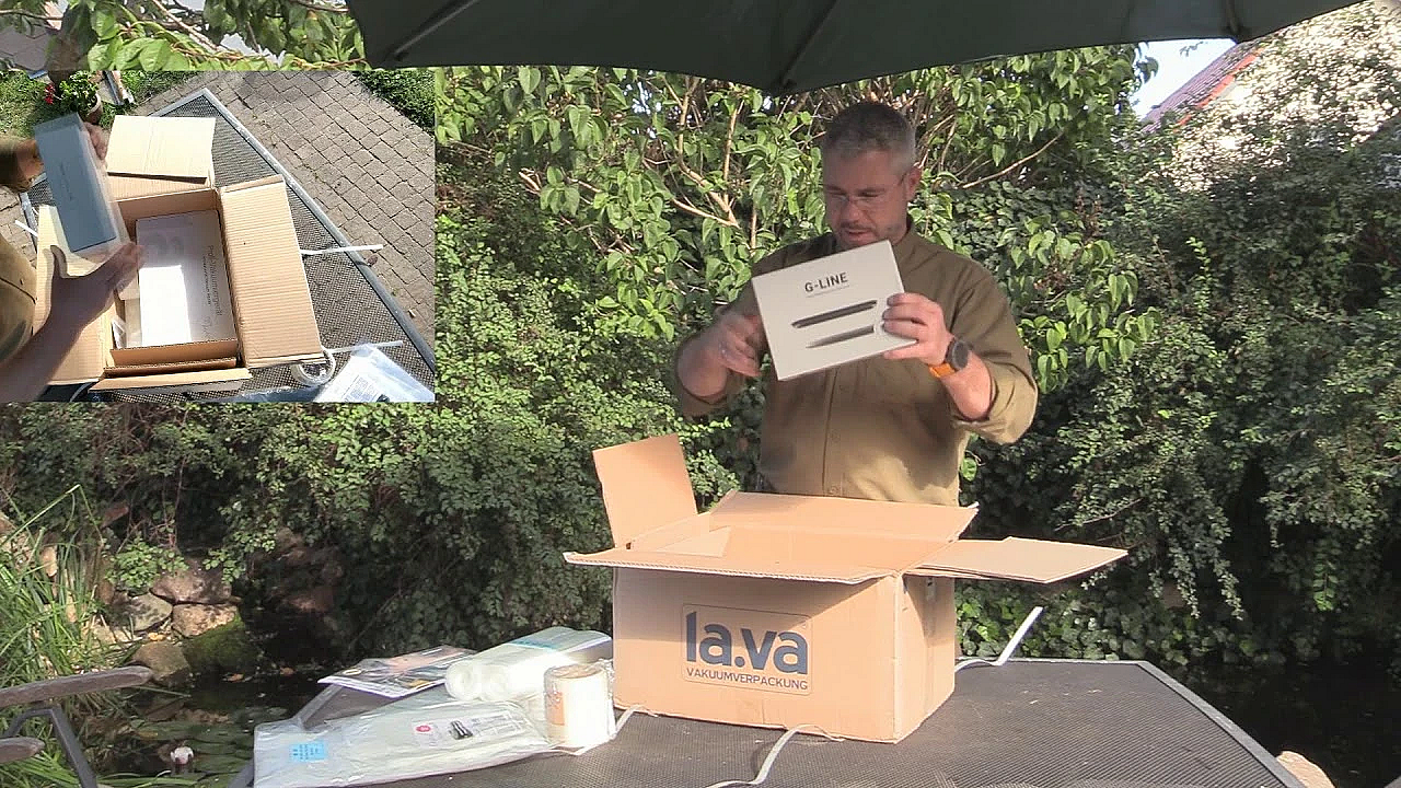 Unboxing Vakuumiergerät Lava V300