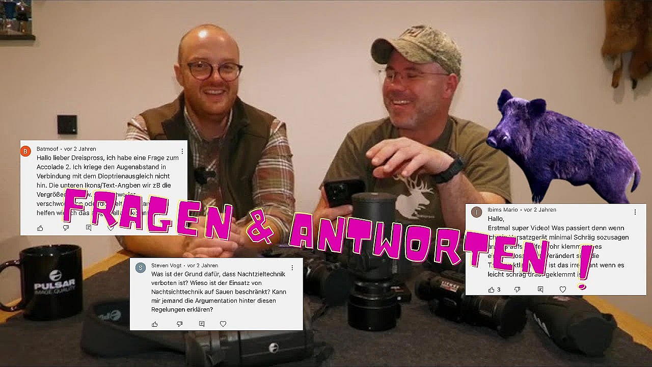 Ihr Fragt, Jagdfux Und Dreispross Antworten