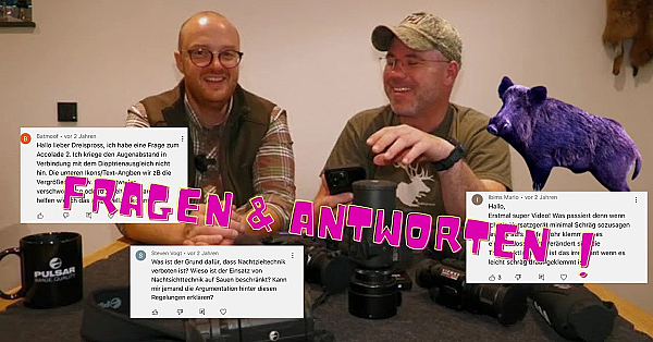 Ihr Fragt, Jagdfux Und Dreispross Antworten