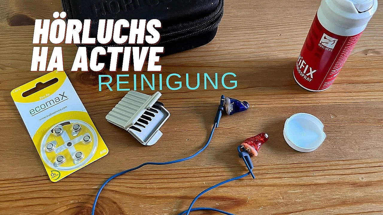 Gehörschutz HÖrluchs Ha Active Reinigung