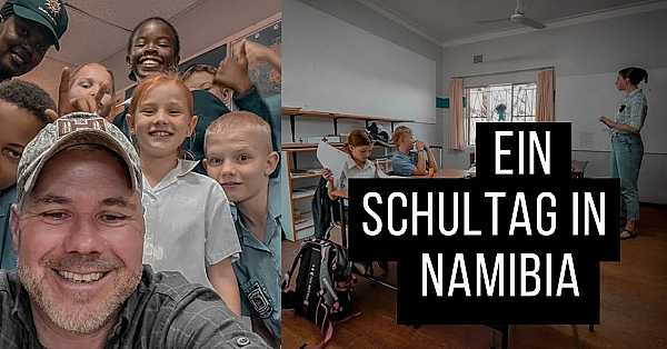 Meiner 1.schultag In Afrika