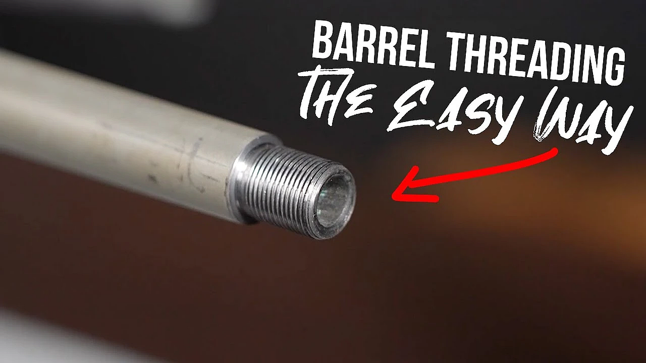 The Easiest Way To Thread Your Rifle Barrel!