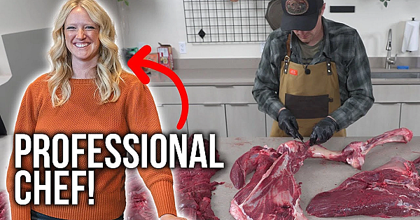 Elk Front Shoulder Breakdown And Cooking Tips With A Chef!