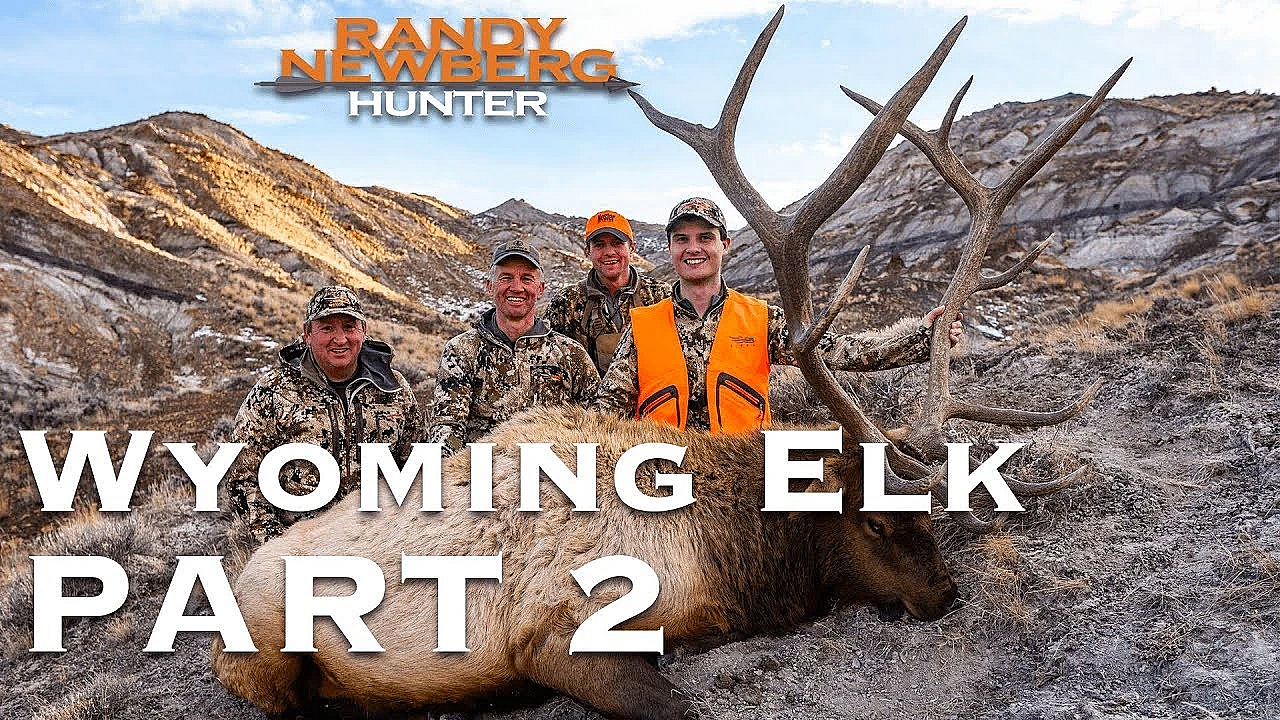 2018 Wyoming Late Season Elk Hunt With Randy And Matthew Newberg (part 2)