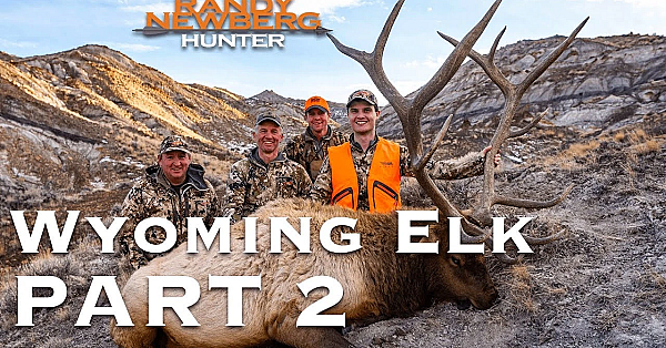 2018 Wyoming Late Season Elk Hunt With Randy And Matthew Newberg (part 2)