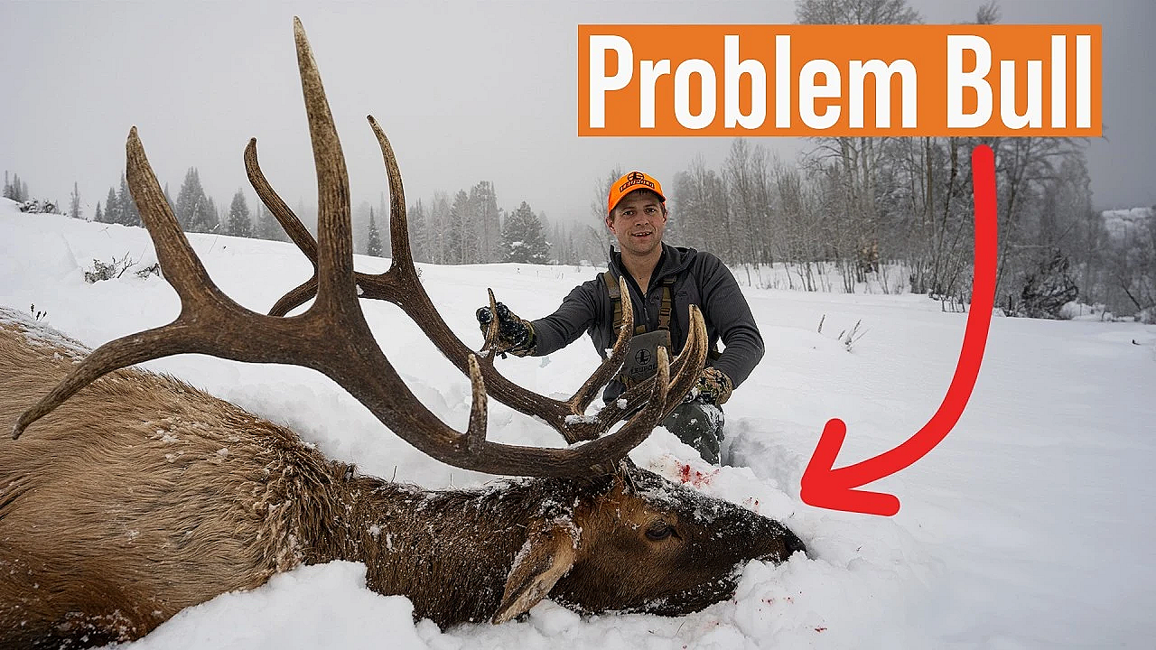 Bull Elk Down! The Story Of Wyoming's Feedgounds #freshtracks
