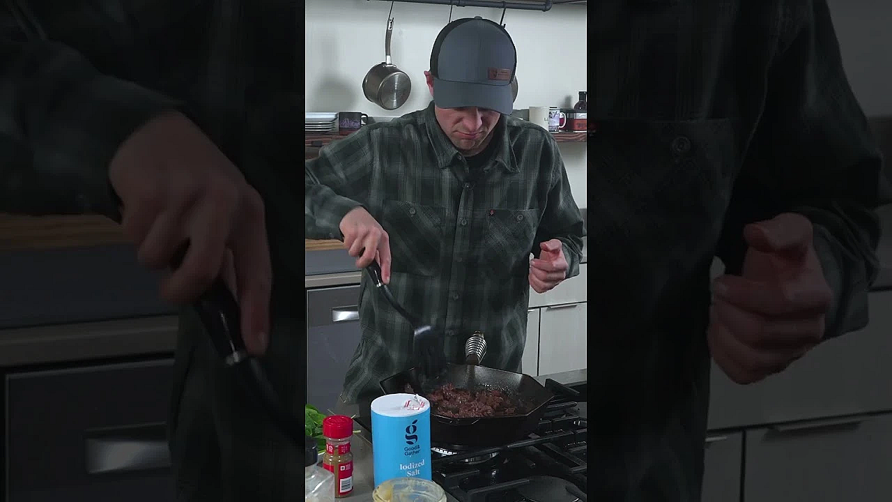 5 Minute Lunch With Canned Elk Meat