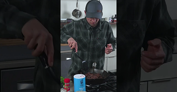 5 Minute Lunch With Canned Elk Meat