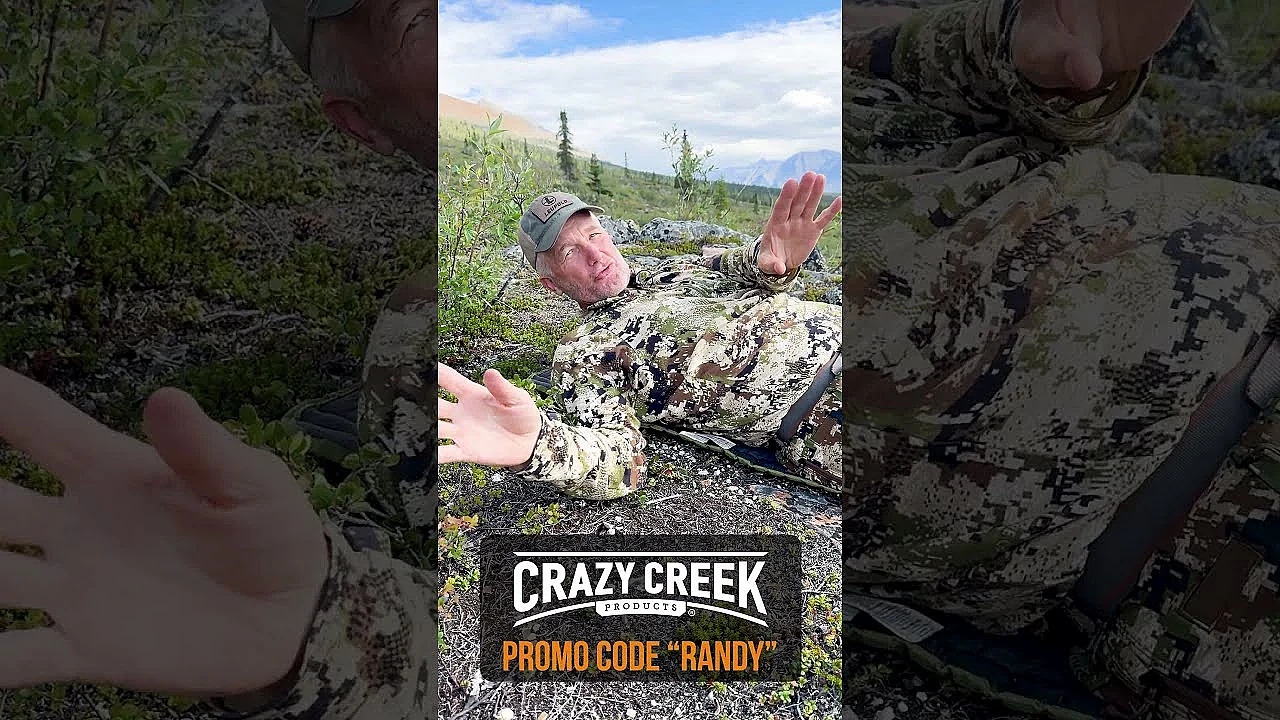 Randy's FAVORITE Glassing Chair | Crazy Creek Products