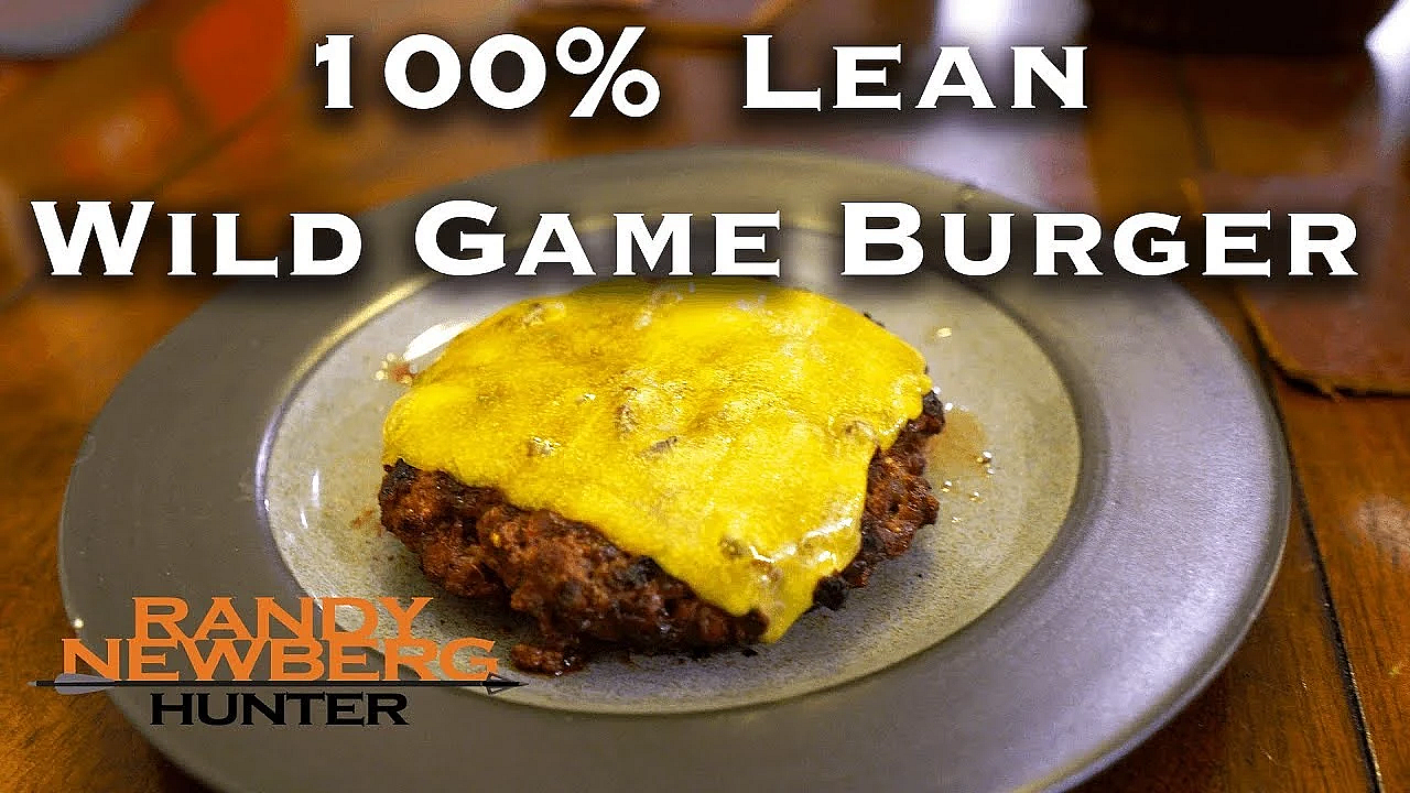 The Zero Fat Wild Game Burger