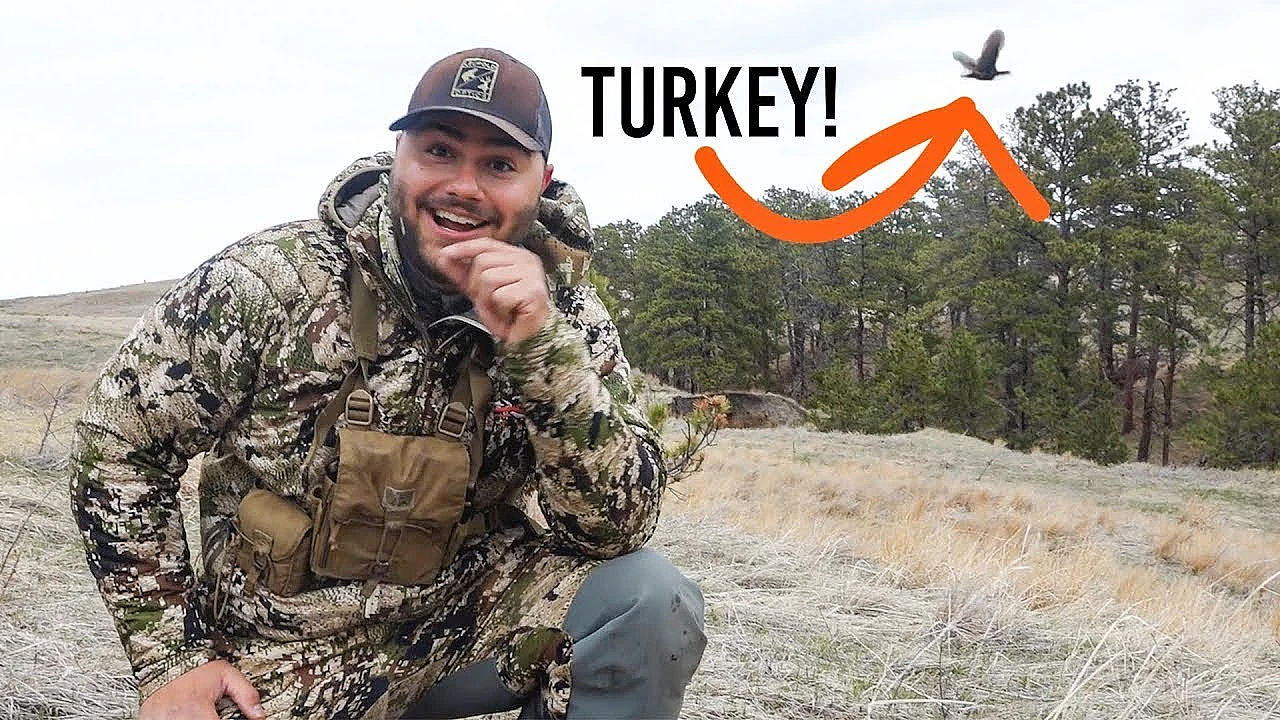 Guy Shoots Turkey Out Of The Air!
