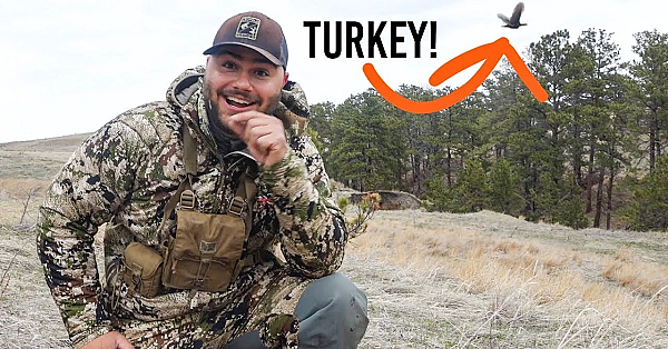 Guy Shoots Turkey Out Of The Air!