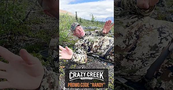 Randy's FAVORITE Glassing Chair | Crazy Creek Products
