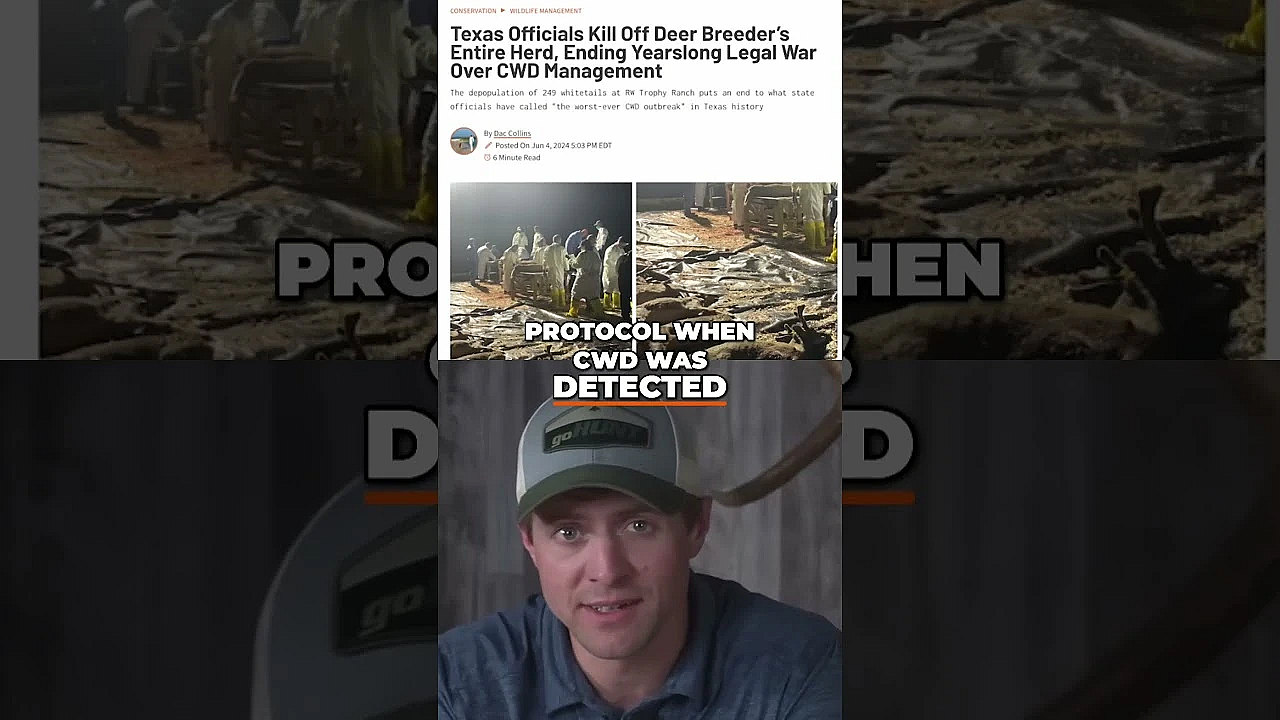 Texas' Largest Cwd Outbreak - Captive Whitetail Herd Eradicated