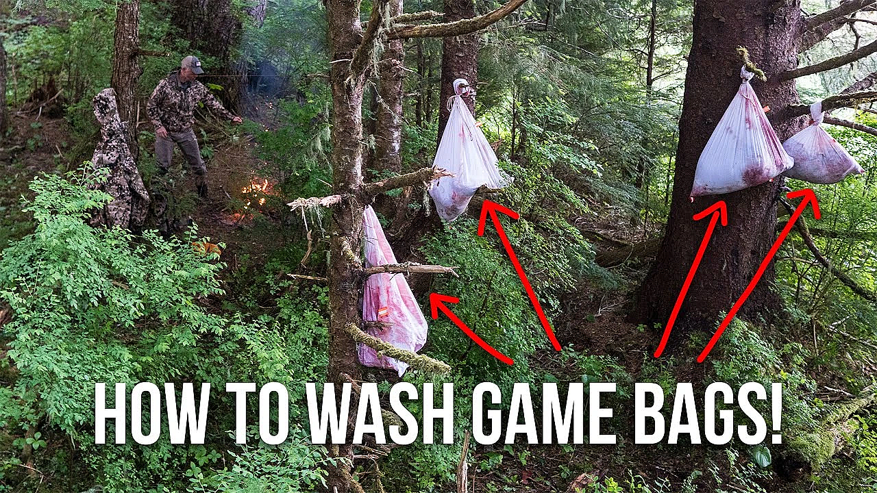 How To Wash Used Game Bags!