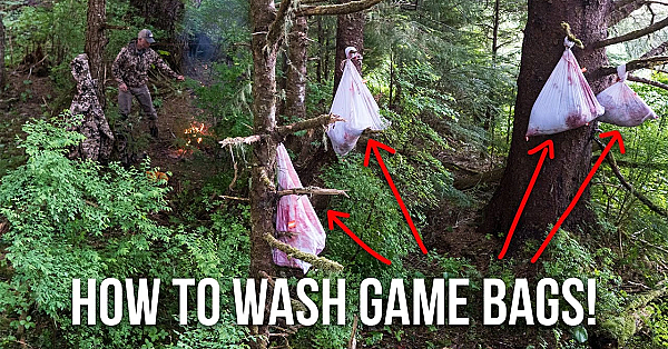 How To Wash Used Game Bags!