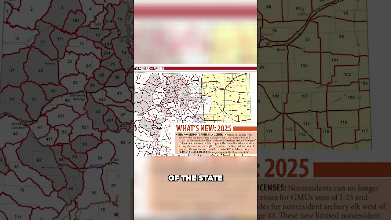 The Big Otc Changes For Colorado Hunting Are In Effect For 2025