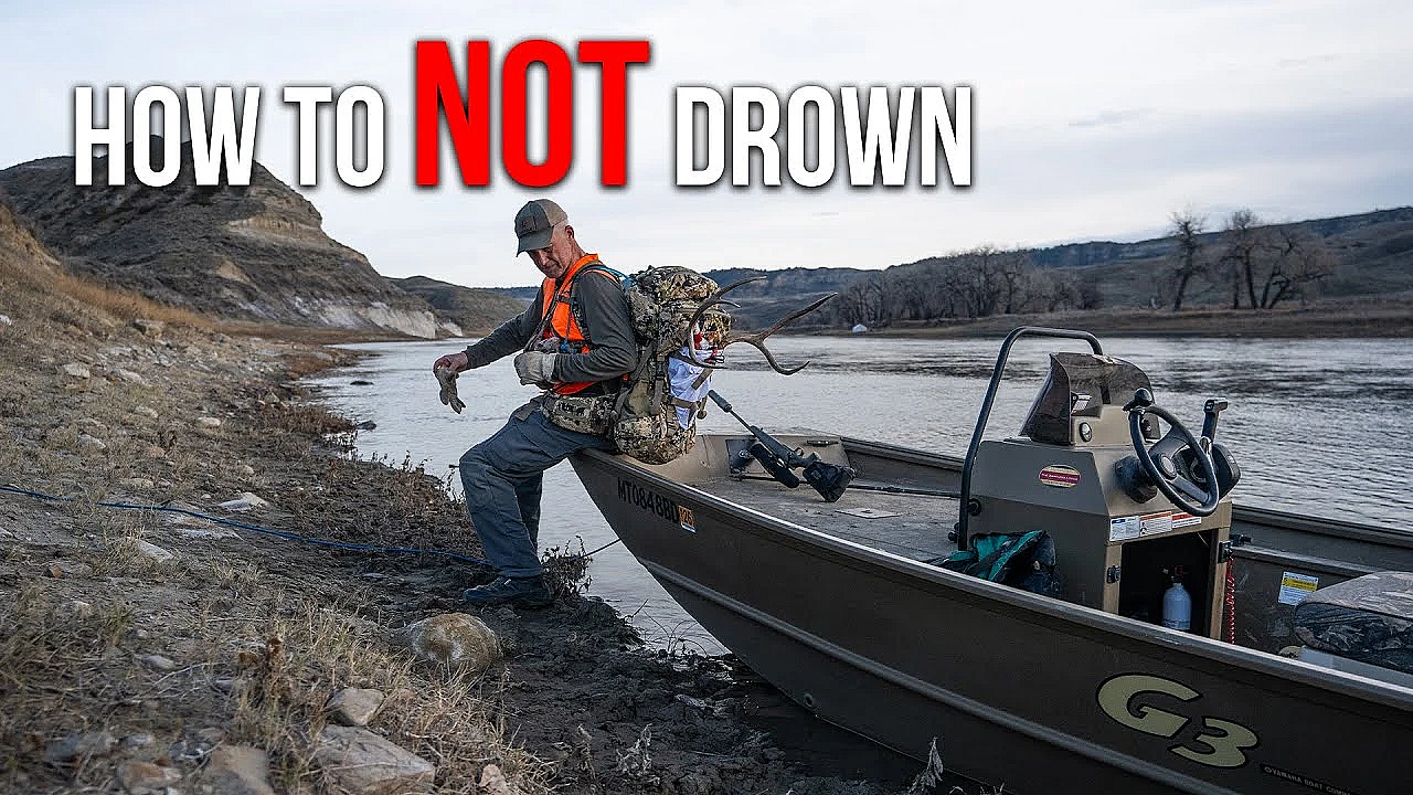 How To Stay Safe While Hunting Out Of A Boat!