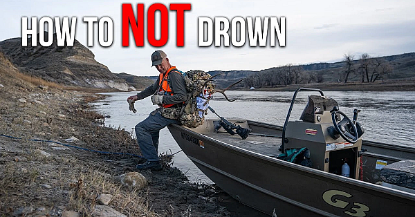 How To Stay Safe While Hunting Out Of A Boat!
