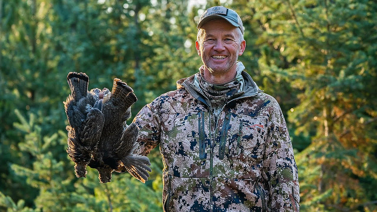 How To Clean A Grouse #shorts