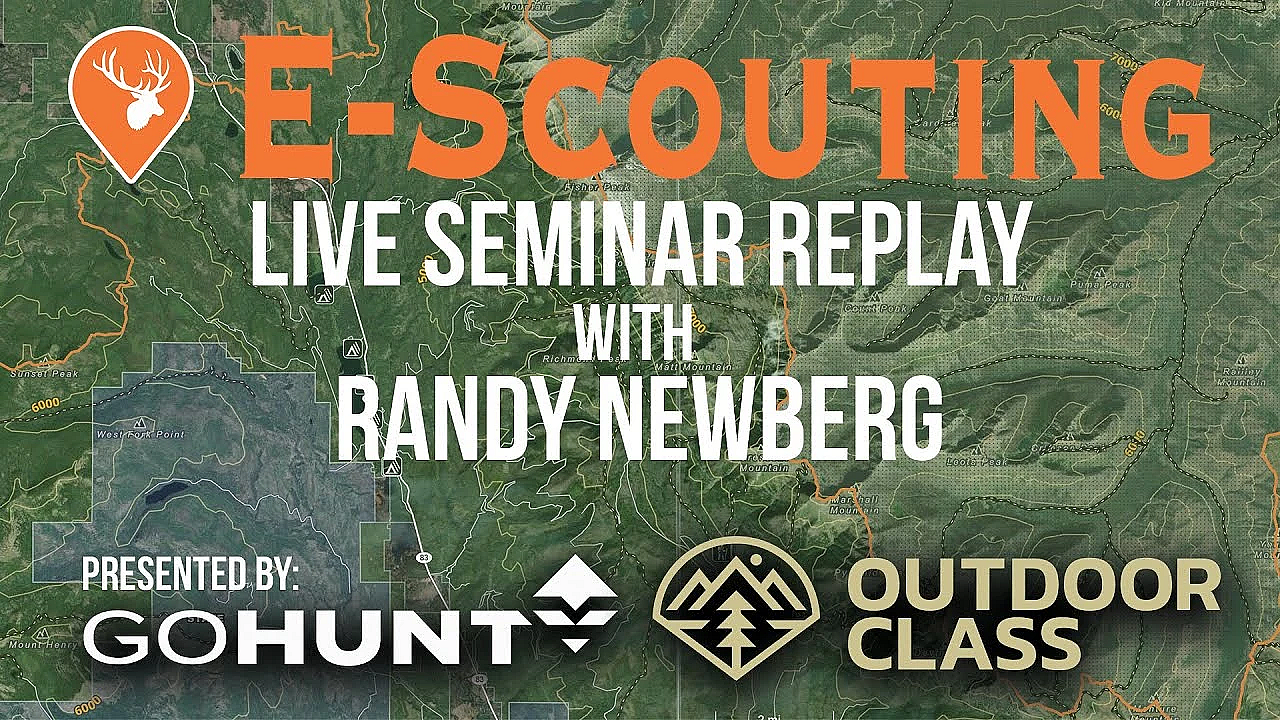 Elk E-scouting How-to Live Seminar With Randy Newberg (elk Talk Live Episode 122)