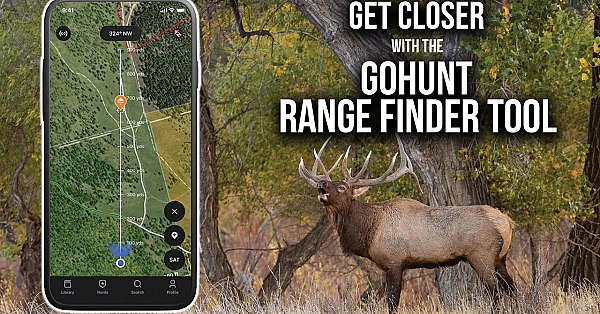 Using The Rangefinder Tool On Gohunt Map For Spot And Stalk Hunting