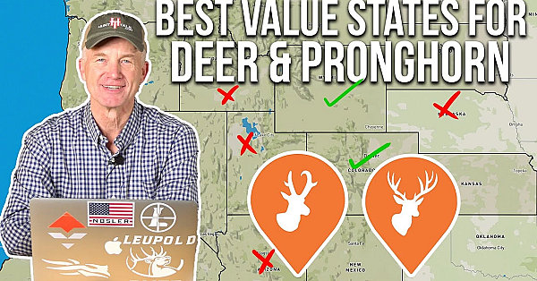The Best States To Hunt Deer &amp; Pronghorn!