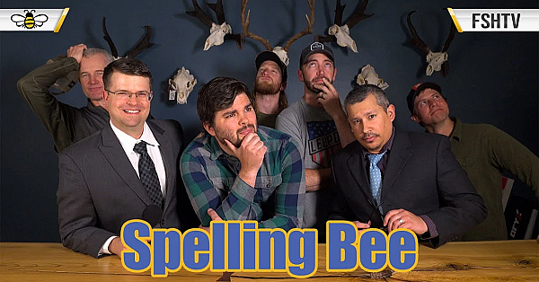 Hunters Compete In A Spelling Bee