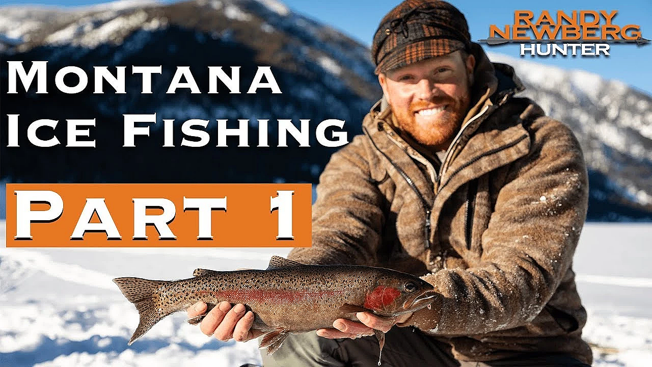 Ice Fishing And Winter Camping In Montana (part 1)