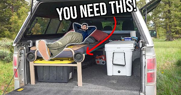 Easiest Truck Camping Setup!