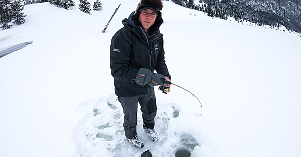 Ice Fishing For Trout (catch And Cook)