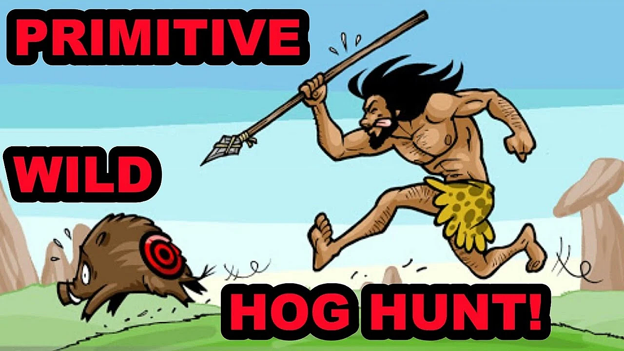 Primitive Style Hog Hunting!