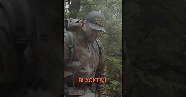 Evan Hafer kills his first Blacktail deer in Southeast Alaska