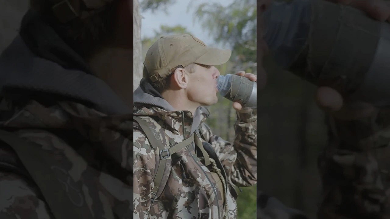 How Much Water Do You Carry On A Hunting Trip? Do You Remember To Drink It? #fueledbynature