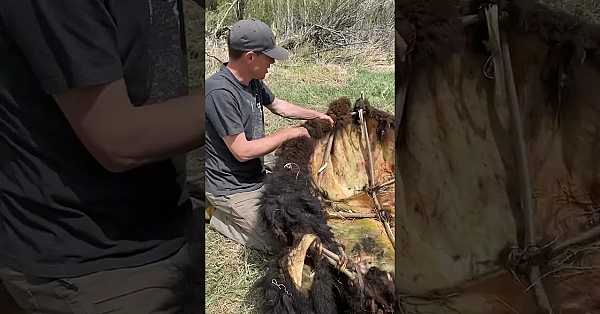 Every See A Boat Made From Branches And Bull Hide? This Was Damn Good Time!  #fueledbynature