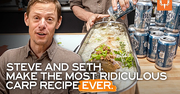 Steve and Seth Make The Most Ridiculous Carp Recipe Ever