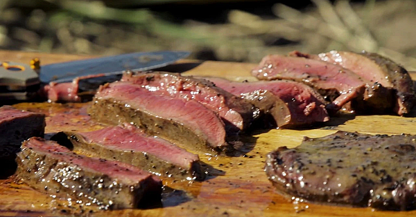 Meateater Recipe: Seared Venison Heart With Whiskey Butter