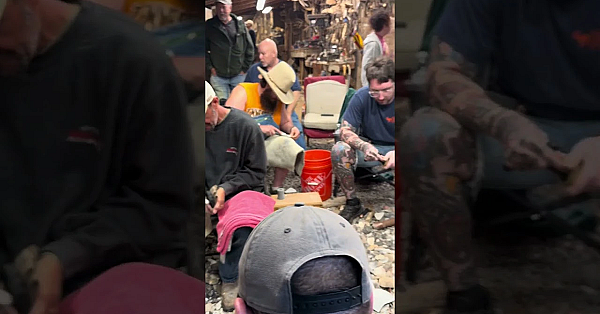 Toilet Knapping With Bear Newcomb At The Tennessee Classic. #onemanstrash #fueledbynature