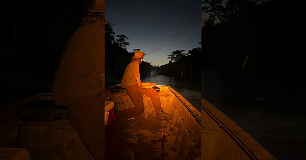 Bear Newcomb And The Flathead Pirate, Brent Reaves, Go Limb-lining For Catfish In South Arkansas.