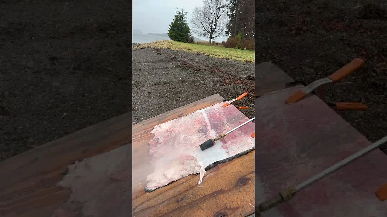 A Little Hide-fleshing Asmr, Courtesy Of Heather Douville. #fueledbynature