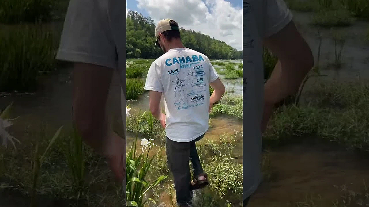 Kyle From The Native Habitat Project Spent The Weekend Floating The Cahaba And Catching Alabama Bass