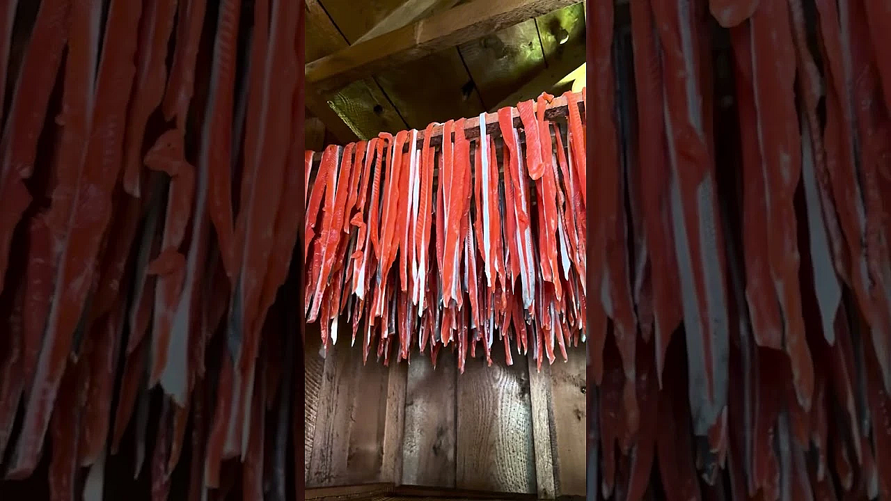 Lightly Brined, Cold Smoked, Then Air Dried. Heather Share's A Traditional Preparation For Salmon.