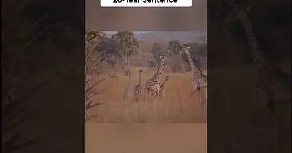 Poach a Giraffe in Tanzania and you're looking at 20 years in prison