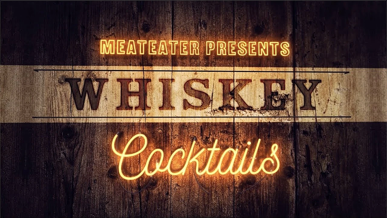 Meateater Bourbon Whiskey Cocktail Recipe: The Meathattan