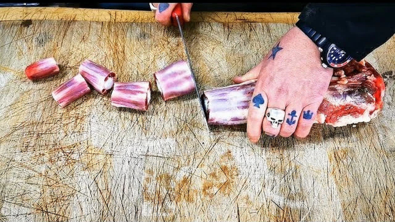 How To Cut Oxtail. Portioning Oxtail. Oxtail Challenge. #srp #oxtail