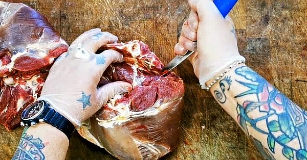 How To Cut Venison Steaks. Muntjac Deer. Venison Haunch Steaks. #venison #srp #venisonsteak