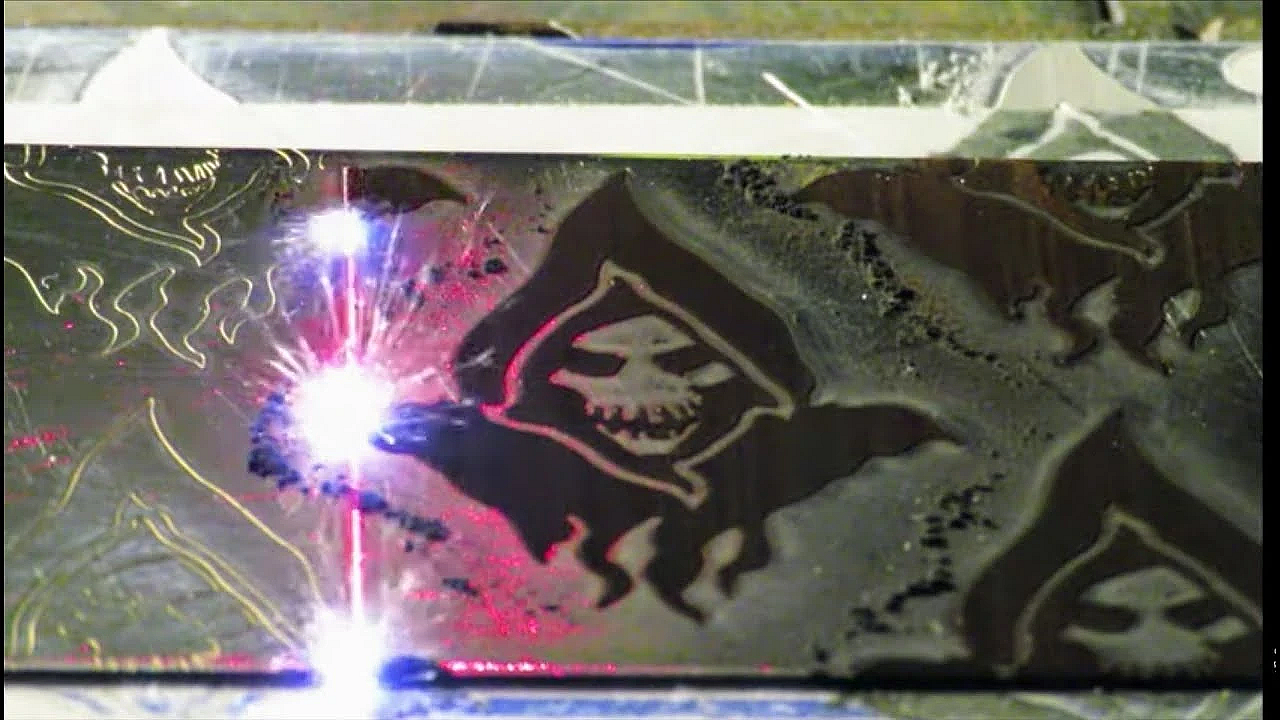 Knife Engraving, Ghoul Engraved Steak Knife. (bonus Video)  #srp